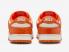 Nike SB Dunk Low Cracked Orange Light Bone Safety Oranje FN7773-001