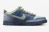 Nike SB Dunk Low GS Halloween Diffused Blue Luminous Green Blue Tint FQ8354-491
