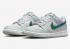 Nike SB Dunk Low GS Mineral Teal Football Gris Pearl Pink FD1232-002