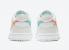 *<s>Buy </s>Nike SB Dunk Low GS Mismatch Swoosh White Bone Peach Aqua CW1590-101<s>,shoes,sneakers.</s>
