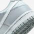 Nike SB Dunk Low GS דו-גווני אפור טהור פלטינום לבן DH9765-001