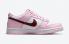 Nike SB Dunk Low GS Valentin-napi fehér rózsaszín fekete CW1590-601