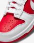 Nike SB Dunk Low GS Beyaz Üniversite Kırmızısı Toplam Turuncu CW1590-600 .