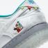 Nike SB Dunk Low Ice Blanc Métallique Argent Bleu DO2326-001