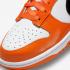 Nike SB Dunk Low Patent Halloween Orange Hvid Sort DJ9955-800