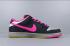 Nike SB Dunk Low Premium QS Engangs Sort Pink Folie Hvid 504750 061