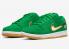 Nike SB Dunk Low Pro Den sv. Patrika Zelená Zlatá Bílá BQ6817-303