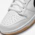 Nike SB Dunk Low Pro White Gum Lysebrun Sort CD2563-101