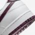Nike SB Dunk Düşük Retro Beyaz Gece Bordo DV0831-102,ayakkabı,spor ayakkabı
