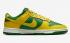 Nike SB Dunk Low Reverse Brasilien Apfelgrün Gelb Strike Weiß DV0833-300