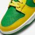 Nike SB Dunk Low Reverse Brazil אפל ירוק צהוב Strike לבן DV0833-300