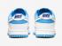 Nike SB Dunk Low Reverse UNC University Blauw Wit Koningsblauw DJ9955-101