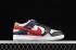 Nike SB Dunk Low Scrap Navy Blu Bianco Rosso Glow DB0500-300