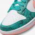 sepatu Nike SB Dunk Low Snakeskin White Teal Pink DR8577-300
