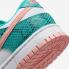 Nike SB Dunk Low Snakeskin White Teal Pink DR8577-300