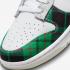 Nike SB Dunk Low Tartan Plaid University Rosso Chiaro Argento DV0827-100