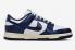 Nike SB Dunk Low Vintage Navy White Midnight Navy Santan FN7197-100