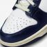 Nike SB Dunk Low Vintage Navy White Midnight Navy Santan FN7197-100