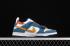 Sepatu Nike SB Dunk Low White Blue Orange 304292-011