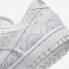 Nike SB Dunk Low bianche Paisley grigio nebbia DJ9955-100