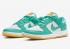 Nike SB Dunk Low Blanc Turquoise Vert Orange DV2190-100
