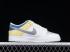 sepatu Nike SB Dunk Low Yellow Navy Blue Grey DD1236-563