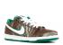 Nike SB Dunk Low Prm Kahve Kahverengi Haki Çam Yeşili Beyaz Barok 313170-213,ayakkabı,spor ayakkabı
