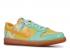 Nike 女式 SB Dunk Low Premium Collection Royale Serena Williams Med 木瓜芹菜校隊薄荷紅 313600-371
