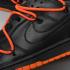 OW x FL x Nike SB Dunk Low Pro Hitam Total Oranye CT0856-005