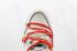 Off-White x Nike SB Dunk Low Lot 23 od 50 Sail Neutral Grey Habanero Red DM1602-126