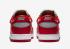 Off-White x Nike SB Dunk Low University Red Wolf Grigio CT0856-600
