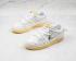 Off-White x Nike SB Dunk Low לבן מתכתי כסף צהוב DM1602-127