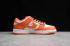 giày Nike SB Dunk Low Orange White metallic Gold DH3228-181