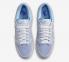 Union LA x Nike SB Dunk Low Branco Tímido Azul Roxo Sapatos DJ9649-400