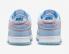 Union LA x Nike SB Dunk Low Blanc Shy Bleu Violet Chaussures DJ9649-400