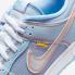Union LA x Nike SB Dunk Low Branco Tímido Azul Roxo Sapatos DJ9649-400
