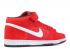 Nike SB Dunk Mid Pro Weiß Hyper Anthrazit Rot 314383-610
