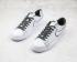 туфли унисекс со светоотражающими элементами Nike Blazer Low White Black 2020 454471-810