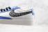 Dior X Nike SB Blazer Low Premium Biały Królewski Niebieski Czarny AV9370-308