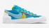 KAWS x Sacai x Nike SB בלייזר Low Neptune כחול בהיר כחול ורוד צהוב DM7901-400