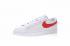 Nike Blazer Low LE Pakaian Olahraga Putih Habanero Merah AA3961-109