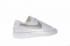 Nike Blazer Low LE 白色金屬銀色皮革休閒鞋 AA3961-101