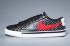 Sepatu Nike Blazer Low Lifestyle All Black Red 371760-109