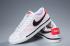 Sepatu Nike Blazer Low Lifestyle All White Black 371760-109