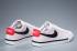 Nike Blazer Low Lifestyle-Schuhe, ganz in Weiß und Schwarz, 371760-109