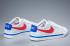 Nike Blazer Low Lifestyle Schoenen geheel wit rood 371760-109