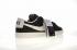 Nike Blazer Low Premium Chaussures Casual Cuir Noir Voile Blanc 454471-004