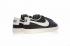 Nike Blazer Low Premium Sepatu Kasual Kulit Hitam Sail Putih 454471-004