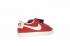 Nike Blazer Low Premium Chaussures Casual Cuir Gym Rouge Blanc 454471-601
