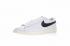 Nike Blazer Low Premium Casual Chaussures Blanc Noir Voile 454471-104